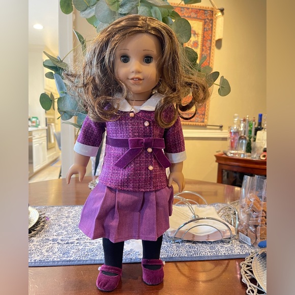 American Girl Rebecca Rubin Doll in Purple Outfit